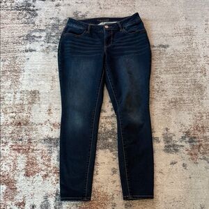 Maurices Dark Blue Skinny Jeans